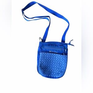 Sherpani Vibrant Purple/Blue Crossbody Bag Quilted Front Travel bag.